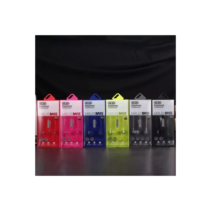 Mey İthalat®  KR-204 Kablolu Kulaklık - Yeşil