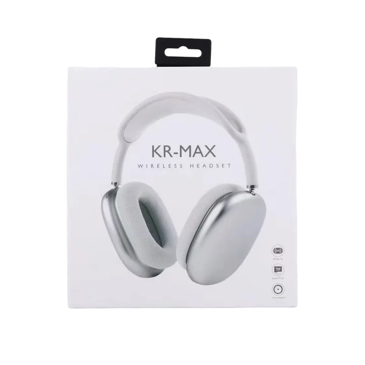 Mey İthalat®  KR Max BT Kablosuz Kulaklık - Beyaz