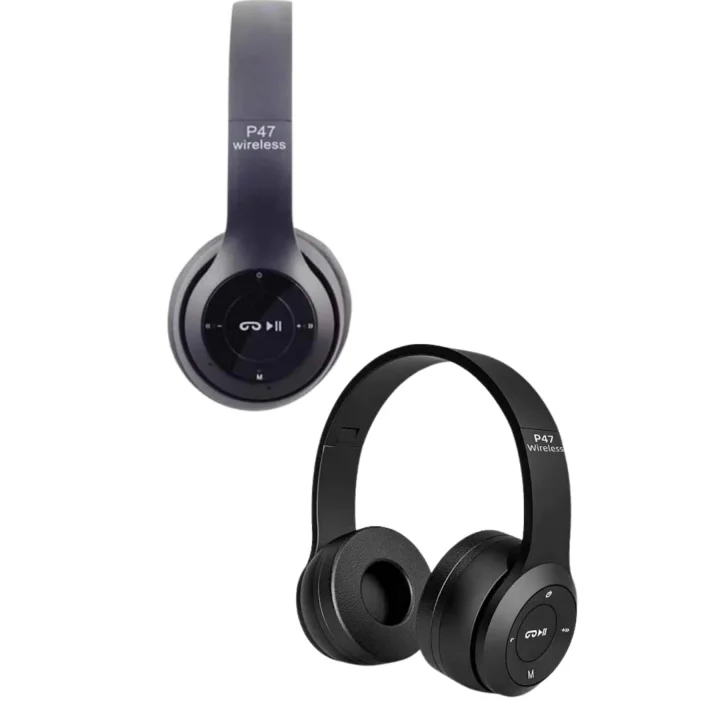 Mey İthalat® Kulak Üstü Bluetooth Kulaklık Yüksek Ses Kaliteli Ayarlanabilir