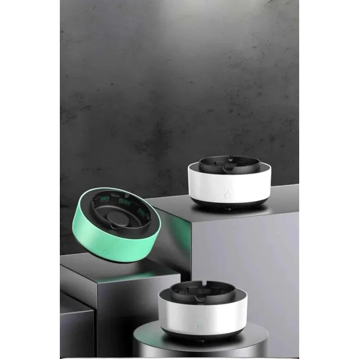 Mey İthalat® Küllük Duman Giderici Temizlenebilir Elektronik Pilli