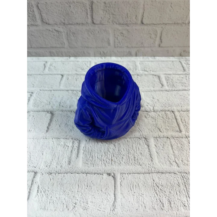 Mey İthalat® Lacivert Hoodie Kalemlik 10x10 cm Masa Üstü Düzenleyici