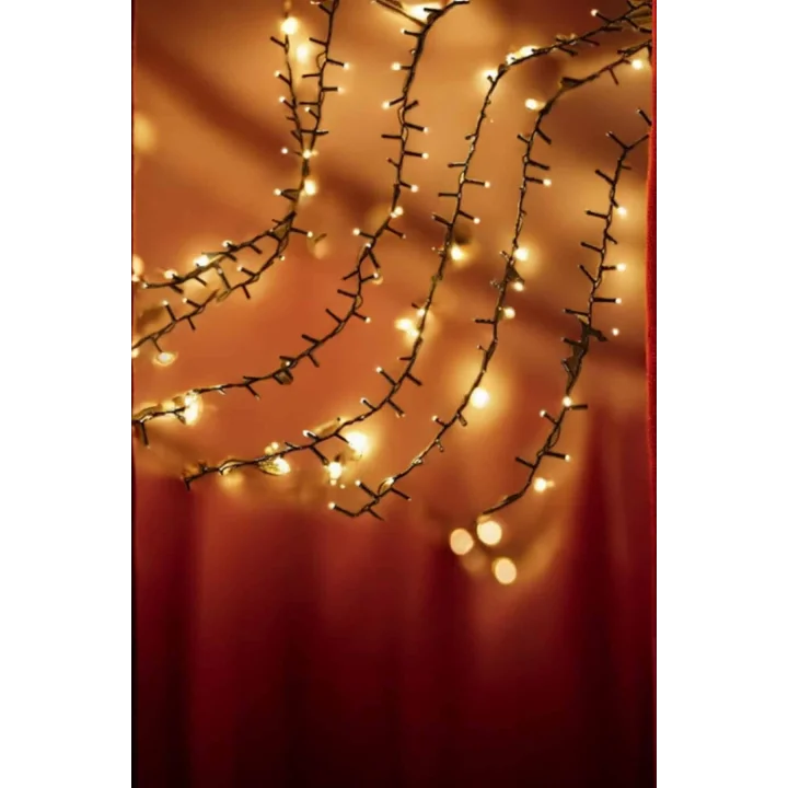 Mey İthalat® Led Işık 10 Metre Gün Işığı Parlak ve Doğal Ağaç Süsleme