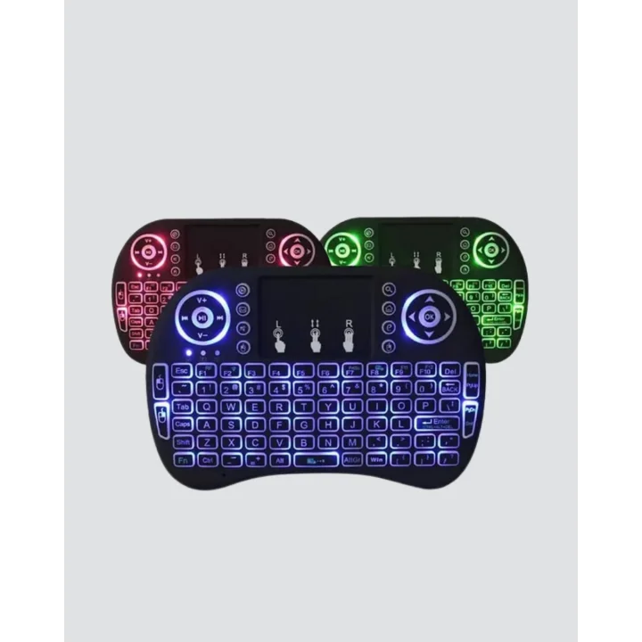 Mey İthalat® LED Işıklı Q Klavye – Touchpad, Numerik Tuş Takımı ve Multimedya Kısayolları