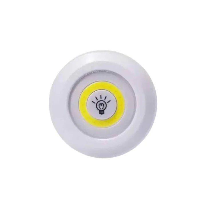 Mey İthalat® Led Lamba 3lü Uzaktan Kumandalı Yapışkanlı