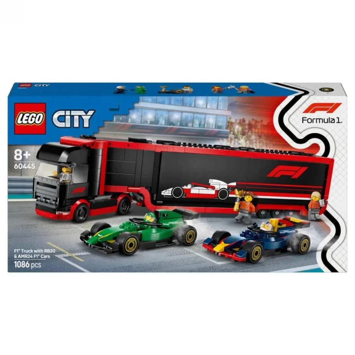Mey İthalat® City RB20 ve AMR24 F1 Arabalı F1 Kamyonu 60445