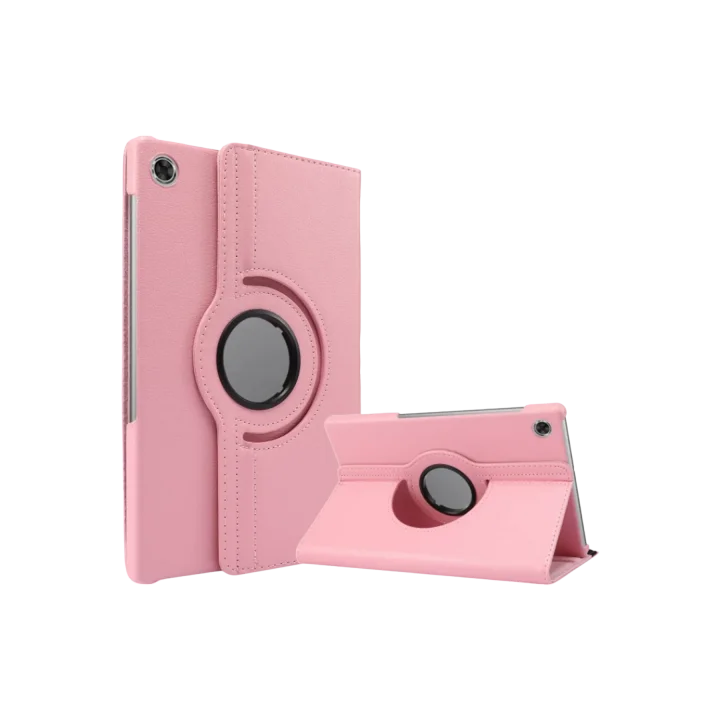 Mey İthalat®  Lenovo Tab M10 TB311FU Kılıf 360 Tablet Deri Kılıf - Pembe
