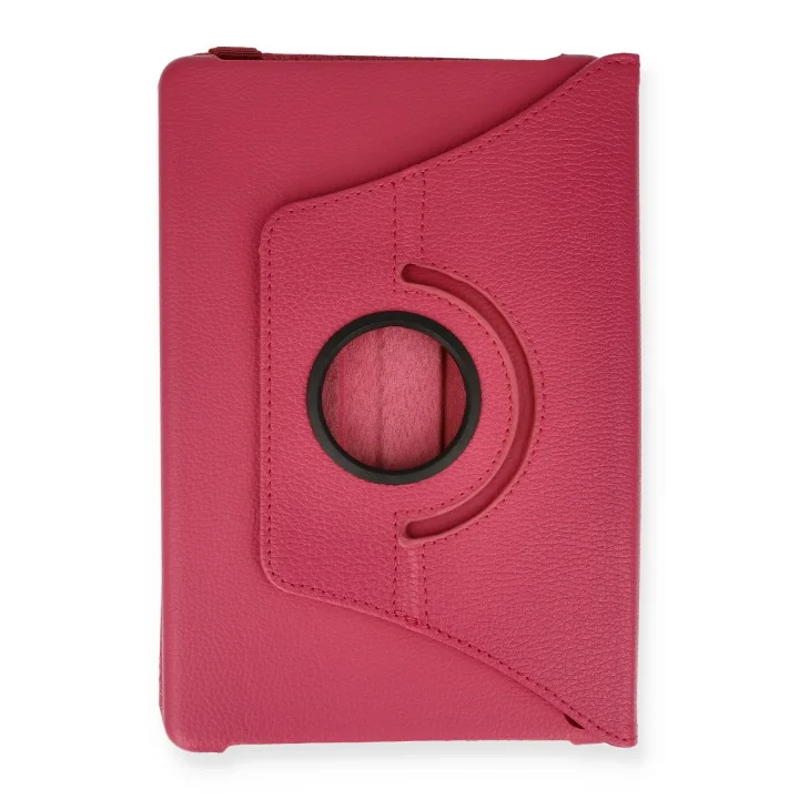 Mey İthalat®  Lenovo Tab M10 TB328FU Kılıf 360 Tablet Deri Kılıf - Pembe