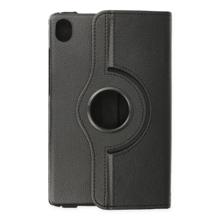 Mey İthalat®  Lenovo Tab M8 Kılıf 360 Tablet Deri Kılıf - Siyah