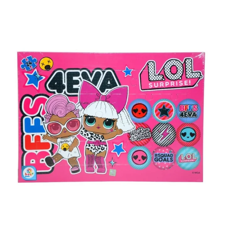 Mey İthalat® LOL7594 24 PCS FRAME PUZZLE