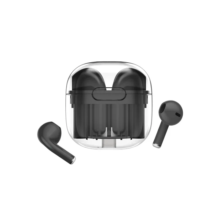 Mey İthalat®  LS-09 Bluetooth 5.3 TWS Kablosuz Airpods Kulaklık - Siyah