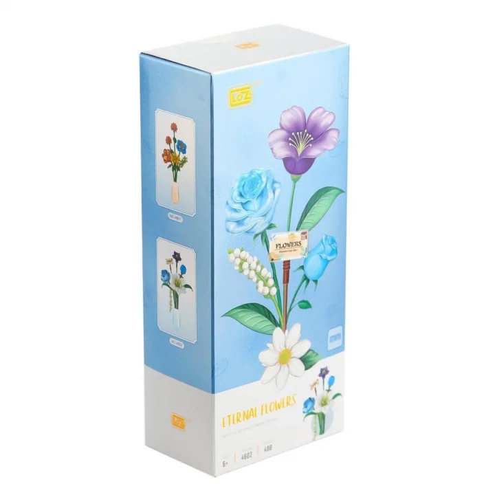 Mey İthalat® LZ4602  Çiçek Blok Seti 488 Parça -Vagon life