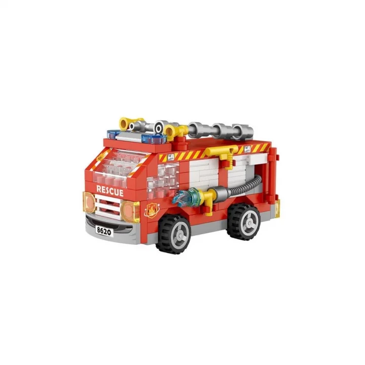 Mey İthalat® LZ8620  Blok Oyuncak  Poşet -Vagonlife