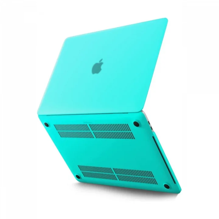 Mey İthalat®  Macbook Pro 13 2020 Macbook Buzlu Kapak - Yeşil