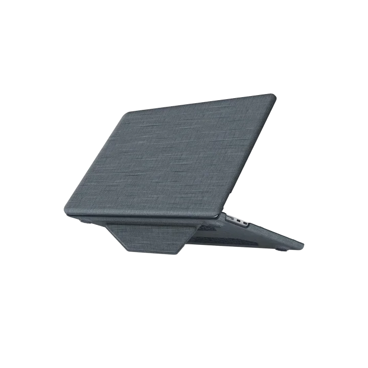 Mey İthalat®   Macbook Pro 13 2020 Macbook Kumaş Kapak - Gri