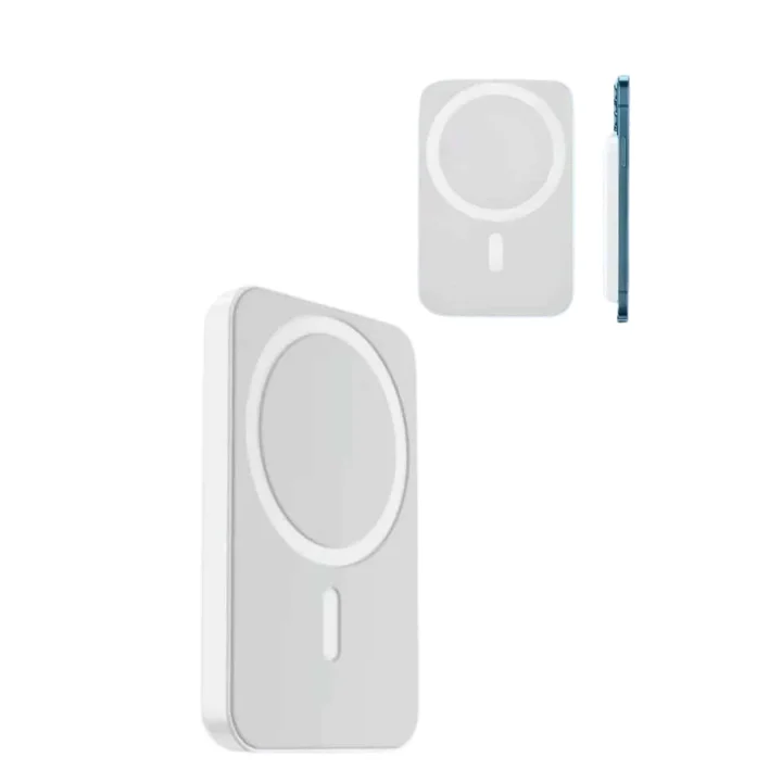Mey İthalat® Magsafe Battery Pack Powerbank Kablosuz Şarj 5.000 mah