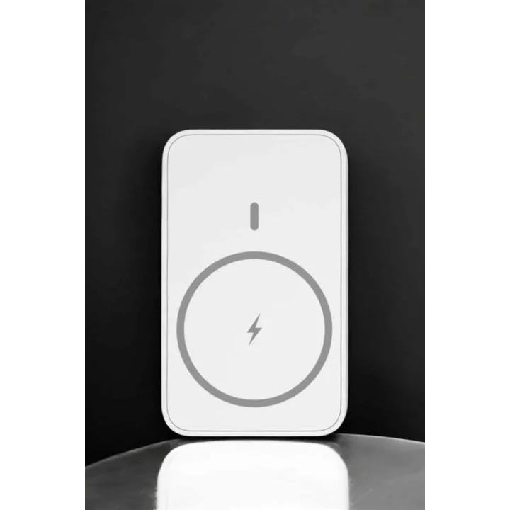 Mey İthalat® Magsafe Kablosuz Batarya Yüksek Performanslı Manyetik Tasarım Hızlı Şarj
