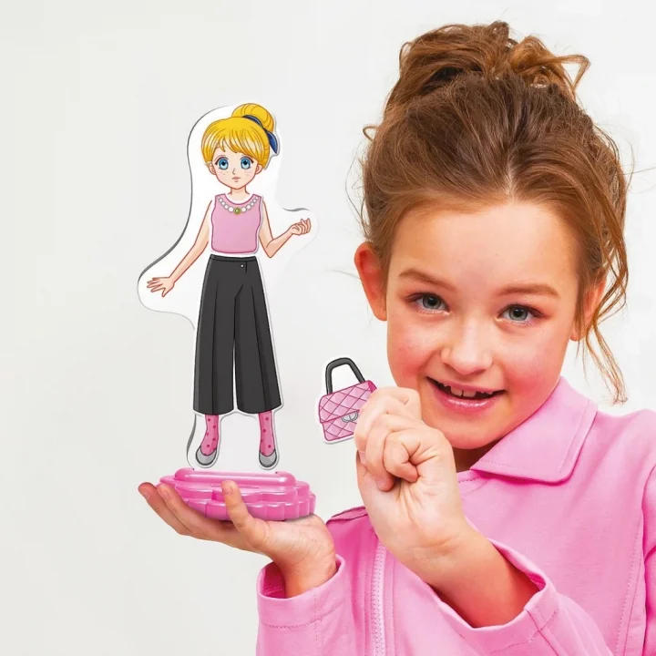 Mey İthalat® Manyetik Moda Bebeği