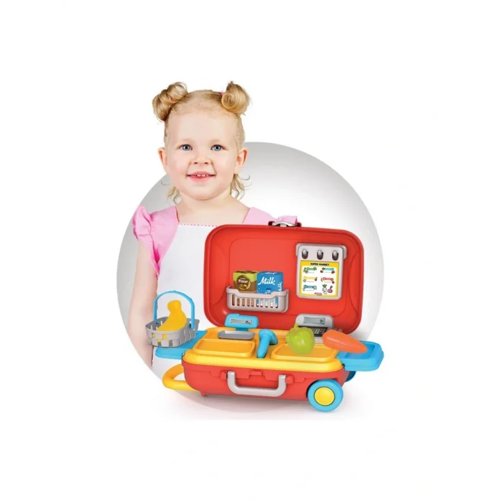 Mey İthalat® Dede Candy & Ken Market Set Bavulum 03904