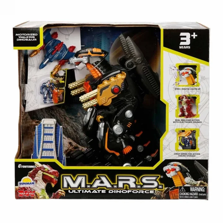 Mey İthalat® MARS Sesli ve Işıklı Uzaylı Dinozor