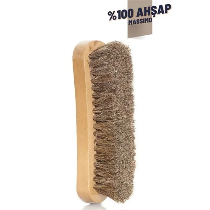 Mey İthalat® Massimo Ahşap Elbise Fırçası