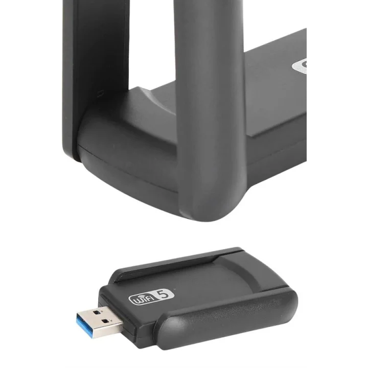 Mey İthalat® Mbps Wifi Alıcı Kablosuz Wifi Adaptörü Çift Band Çift Antenli