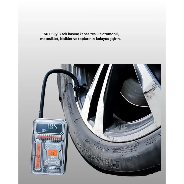 Mey İthalat® MC6619 Araç Lastik Pompası