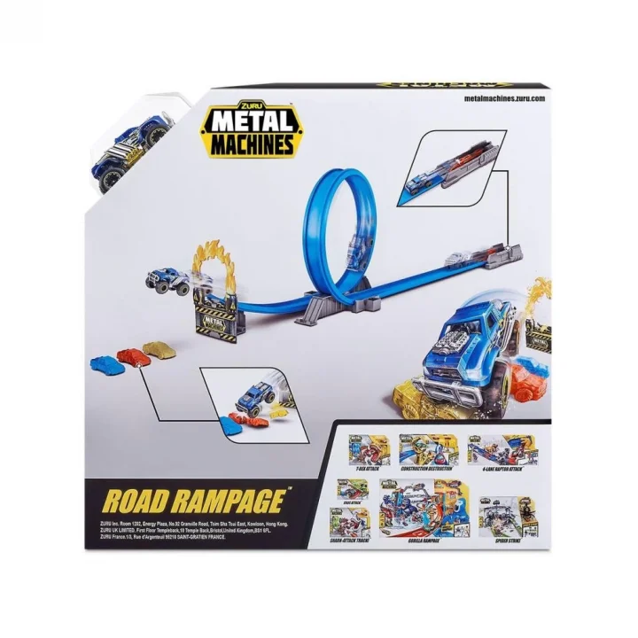 Mey İthalat® MEA01000 Metal Machines Kızgın Yol Oyun Seti