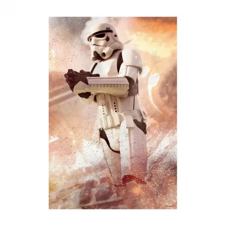 Mey İthalat® Metal Kutu Puzzle 300 Parça Storm Trooper