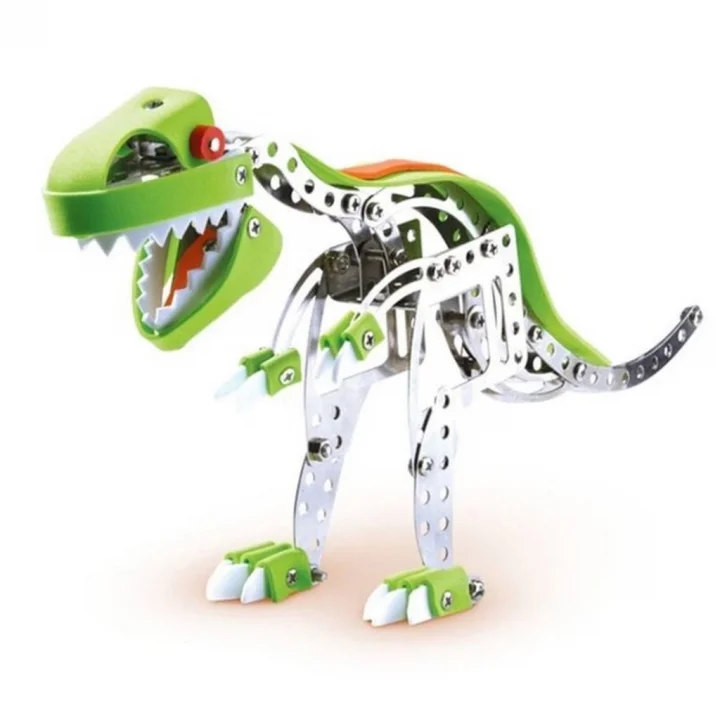 Mey İthalat® Metal Montaj Seti Dinozorlar