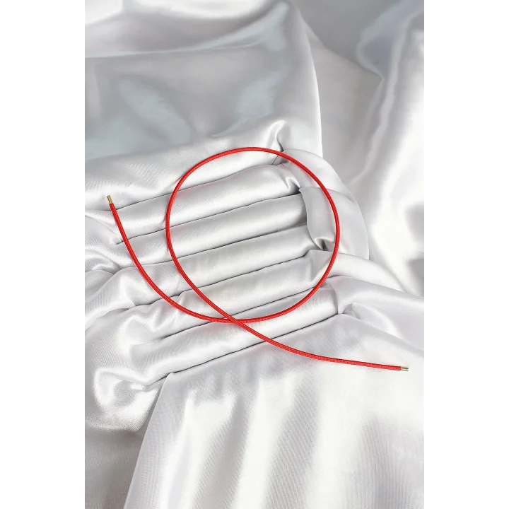 Mey İthalat® Mıknatıslı Kırmızı Renk Sarmal Kadın Bileklik