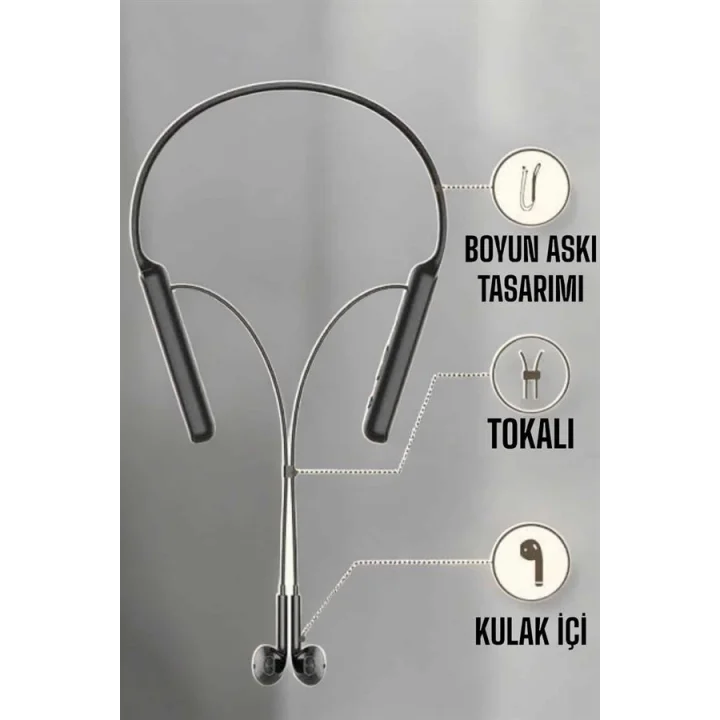 Mey İthalat® Mikrofonlu Kablolu Bluetooth Kulaklık Yeni Nesil Yüksek Ses Kaliteli