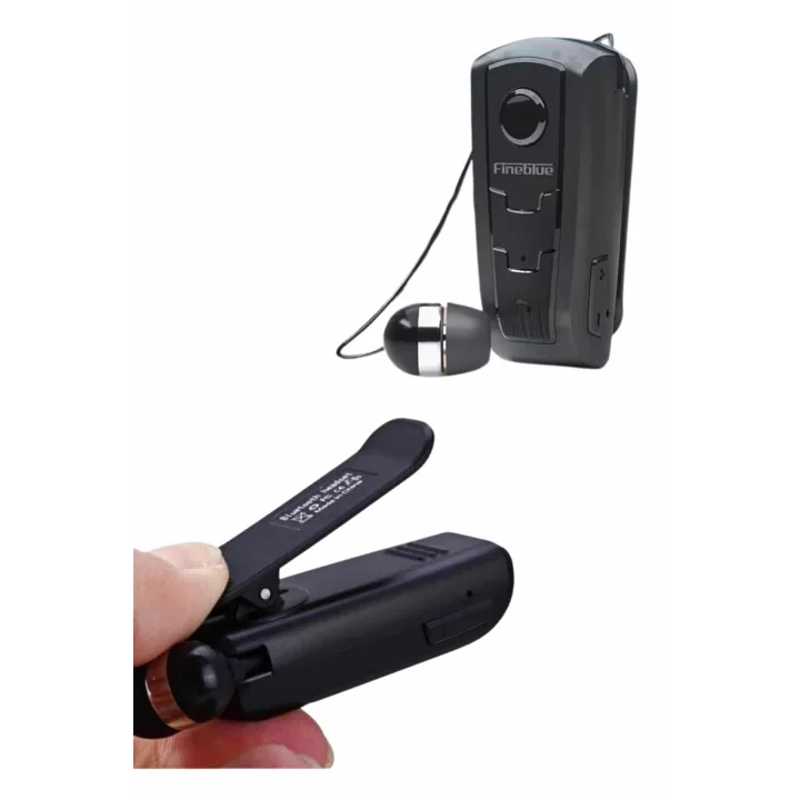 Mey İthalat® Mikrofonlu Makaralı Bluetooth Kulakiçi Kulaklık Android ve İOS Uyumlu