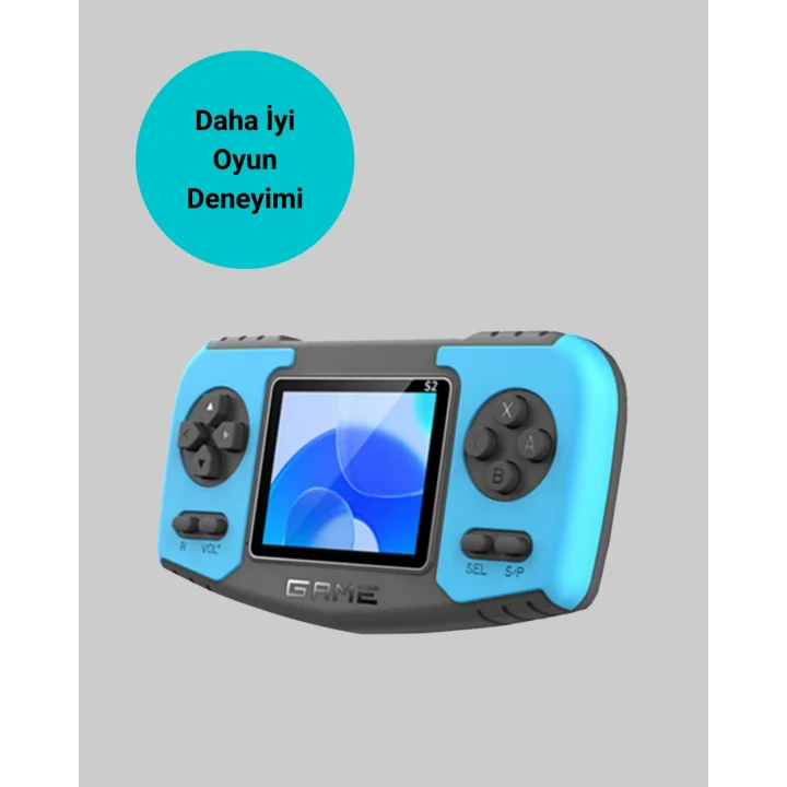 Mey İthalat® Mini Arcade Oyun Konsolu Hafif Taşınabilir Çocuk Hediyelik