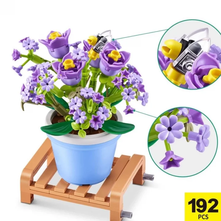 Mey İthalat® MNB08000 MAX Saksı Bitkileri sürprizi 151 parça