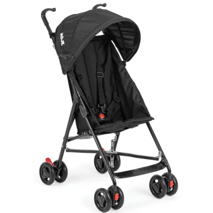 Mey İthalat®   Simple Pratik Baston Bebek Arabası Siyah