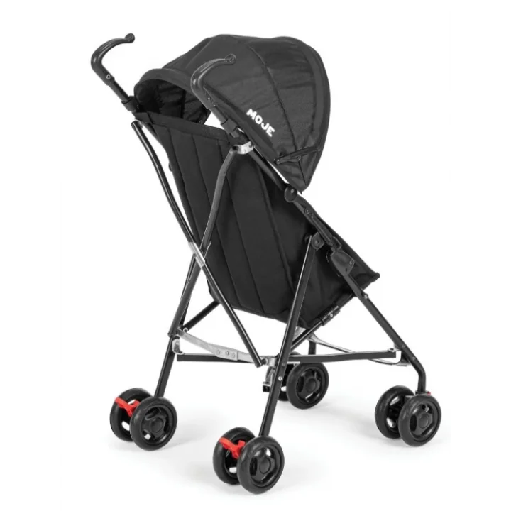 Mey İthalat®   Simple Pratik Baston Bebek Arabası Siyah