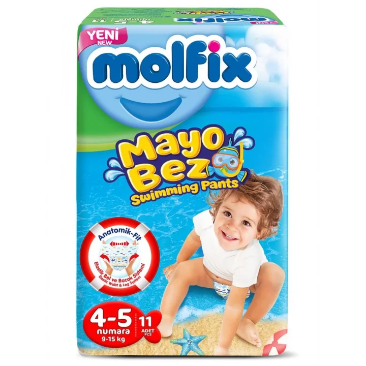 Mey İthalat®   Mayo Bez 4-5 Beden 9-15 Kg 11 Adet