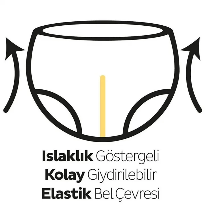 Mey İthalat®   Natural Bebek Bezi 0 Beden Premature 44 Adet