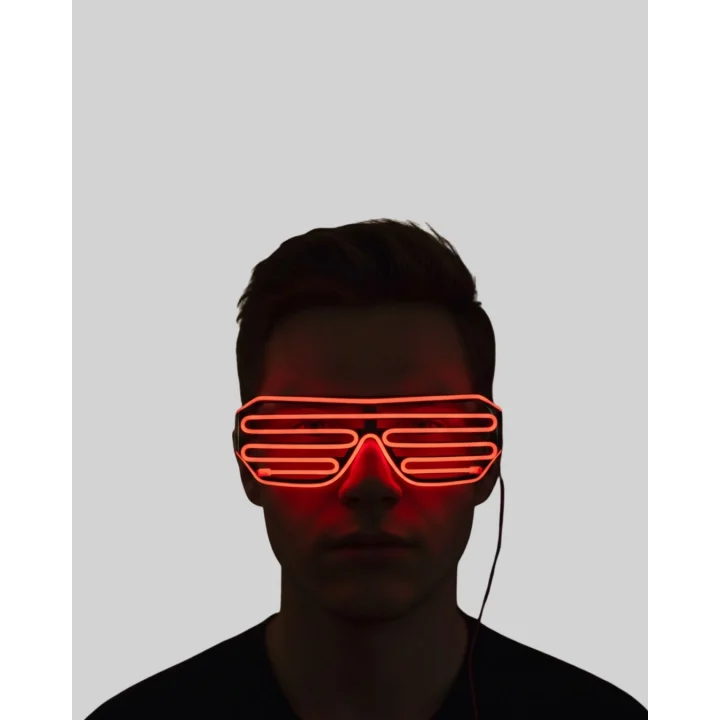 Mey İthalat® NEON GÖZLÜK KIRMIZI