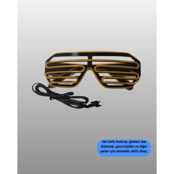 Mey İthalat® NEON GÖZLÜK TURUNCU