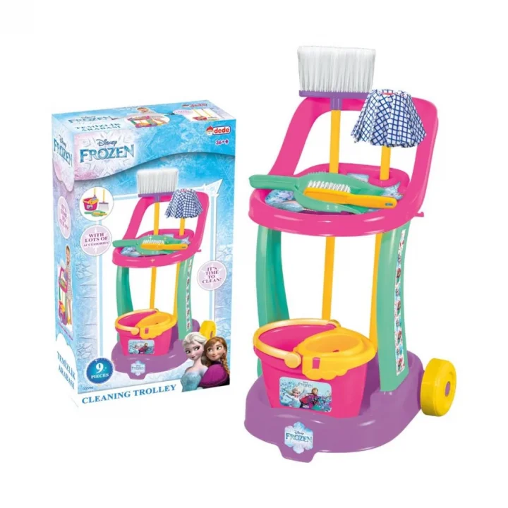 Mey İthalat® 03596 FROZEN TEMİZLİK ARABASI