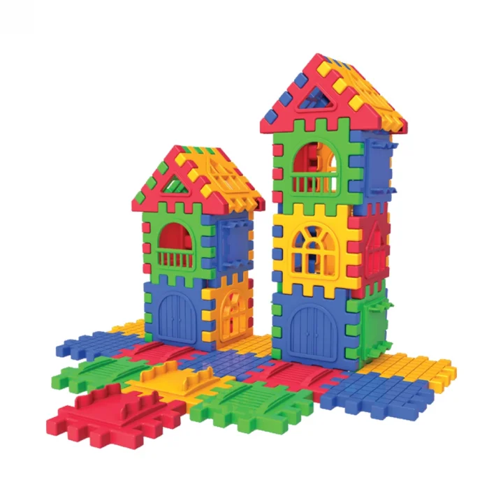 Mey İthalat® 03702 Puzzle City 64 Parça