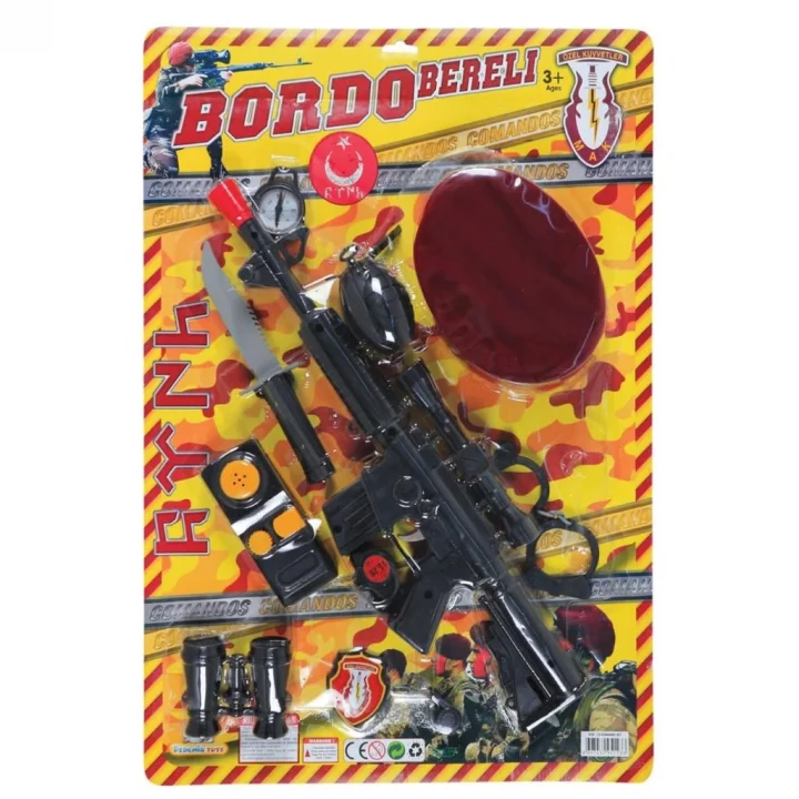 Mey İthalat® 123 Bordo Bereli