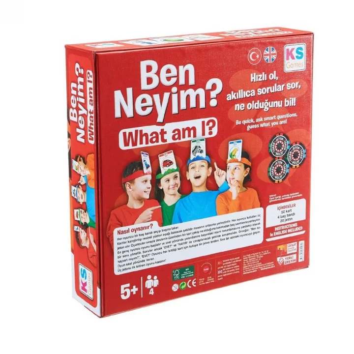 Mey İthalat® 25106 KS, Ben Neyim? - What I Am? / +5 yaş
