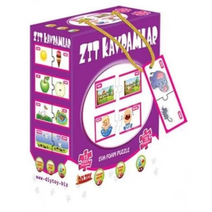 Mey İthalat® 2945 ZIT KAVRAMLAR KUTULU 2 Lİ