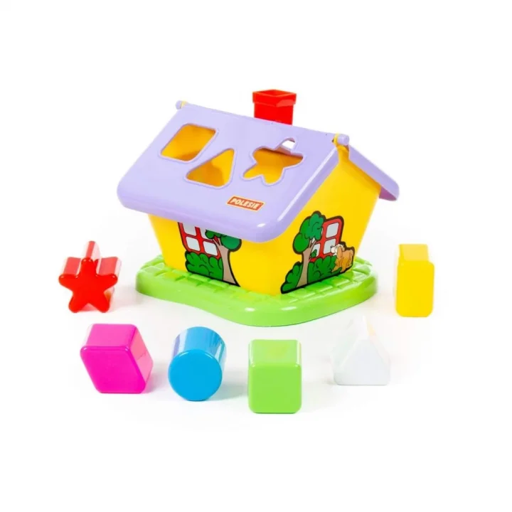 Mey İthalat® 3354 Bahçeli Ev Eğitici Bultak  6 Parça -Polesie