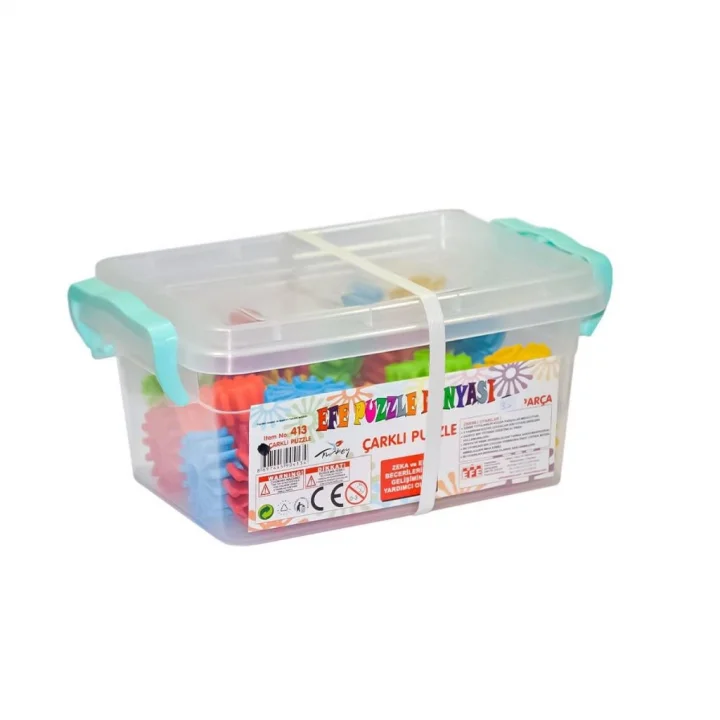Mey İthalat® 413 KUTULU ÇARKLI PUZLE 35 PCS