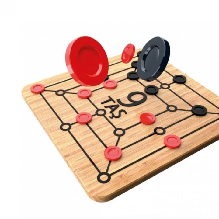 Mey İthalat® 5211 Dokuztaş - Üçtaş Kutu Oyunu