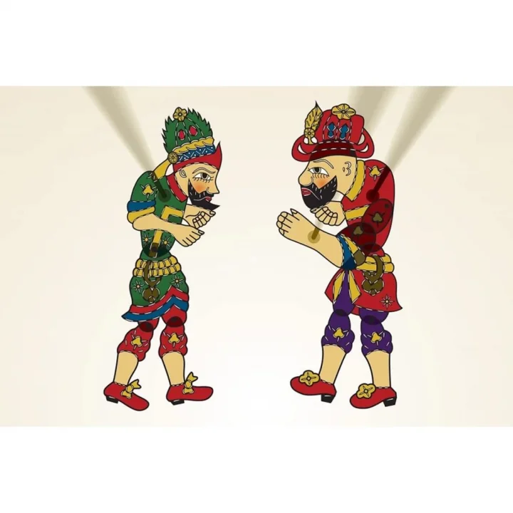 Mey İthalat® 5242 Hacivat ve Karagöz -