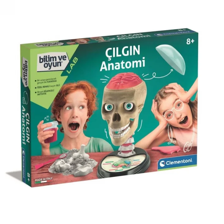 Mey İthalat® 64322 Bilim ve Oyun - Çılgın Anatomi +7 yaş